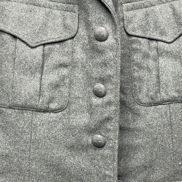 Vintage Swiss Army Military Jacket Wool Blend Mens - Picture 2 of 9